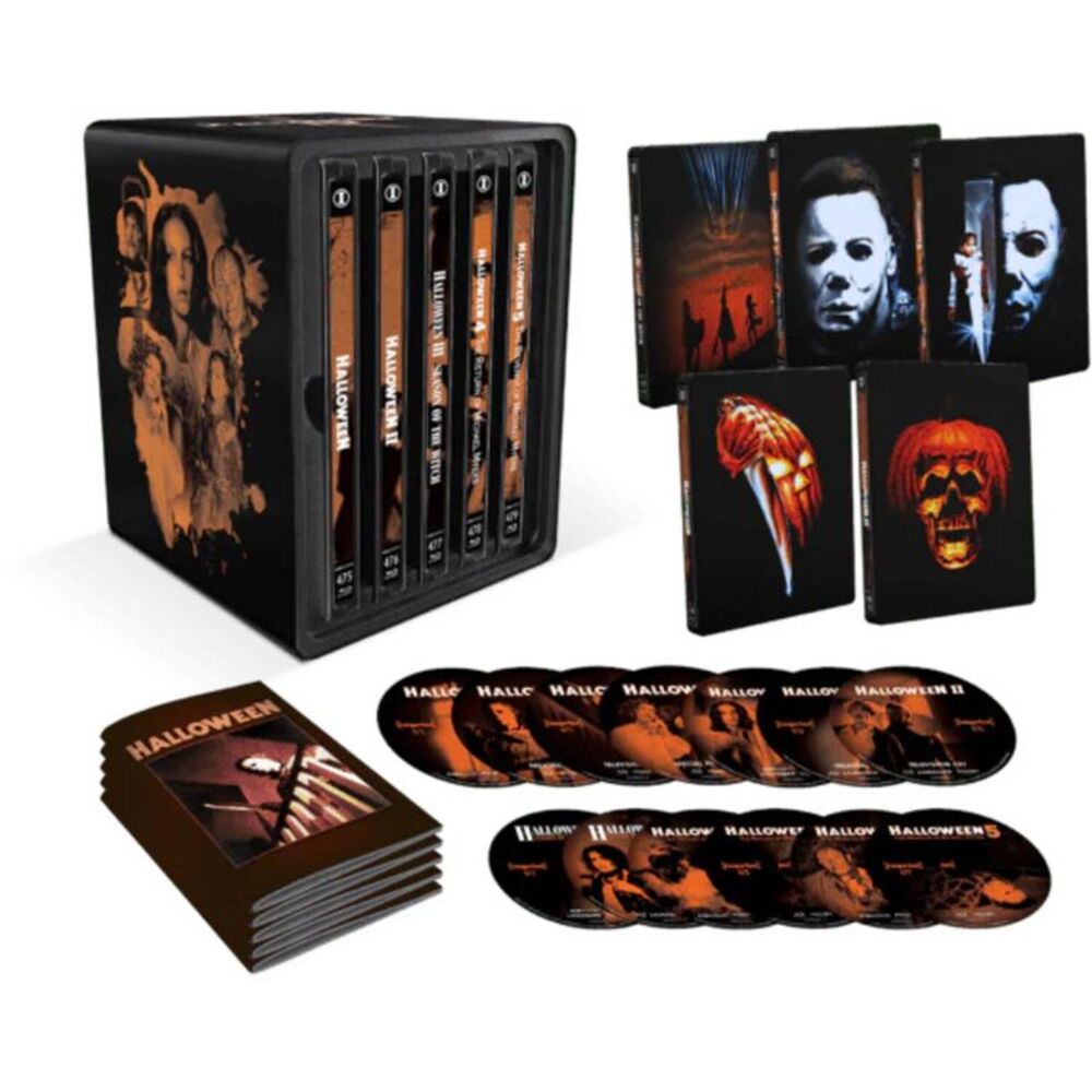 Halloween I-V (1978-1989) (Steelbook)  ULTRA HD
